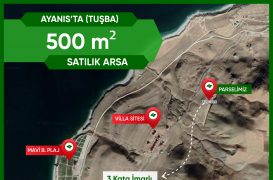 AYANIS’TA Önü Kapanmaz Manzaralı 500 m2 İmarlı Arsa