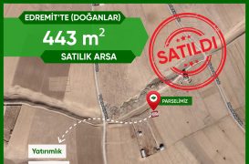 Edremit DOĞANLAR’DA 443 m² Yatırımlık Arsa