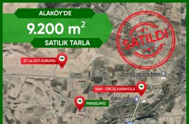 ALAKÖY’DE Bağ Bahçe İçin 9.200 m² Tarla