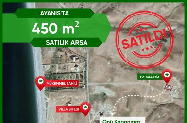 AYANIS’TA Önü Kapanmaz 450 m² Yatırımlık Arsa