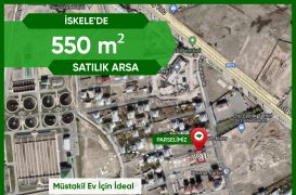 İSKELE’DE 550 m² Satılık Arsa