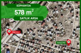 SÜPHAN’DA 578 m² Satılık Arsa