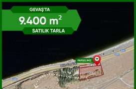 AKDAMAR ADASI KARŞISI Yola Sıfır 9.400 m² Tarla