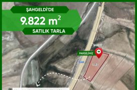 TUŞBA’DA Ana Yola Sıfır 9822 m² Satılık Tarla