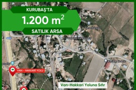 KURUBAŞ’TA 1200 m2 Satılık Arsa