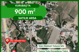 KURUBAŞ’TA 900 m2 Satılık Arsa