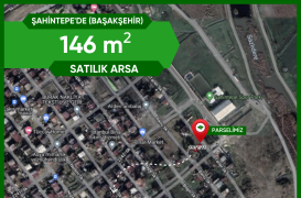 BAŞAKŞEHİR ŞAHİNTEPE’DE 147 m² Satılık Arsa