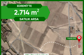 EDREMİT DOĞANLAR’DA 2.714 m² Satılık Arsa