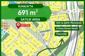 EDREMİT ELMALIK’TA  691 m² Yatırımlık Arsa