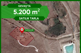 GEVAŞ’TA 5.202 m² YATIRIMLIK TARLA