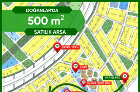 EDREMİT DOĞANLAR’DA  500 m² Yatırımlık Arsa