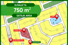 EDREMİT ELMALIK’TA 500 m² Villalık Arsa