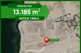 HALKALI’DA 13.000 m² GÖLE YAKIN YATIRIMLIK TARLA