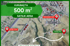 KURUBAŞ’TA 500 m² Satılık Arsa