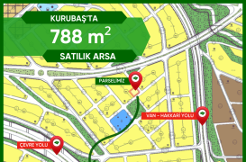 KURUBAŞ’TA 788 m² Satılık Arsa